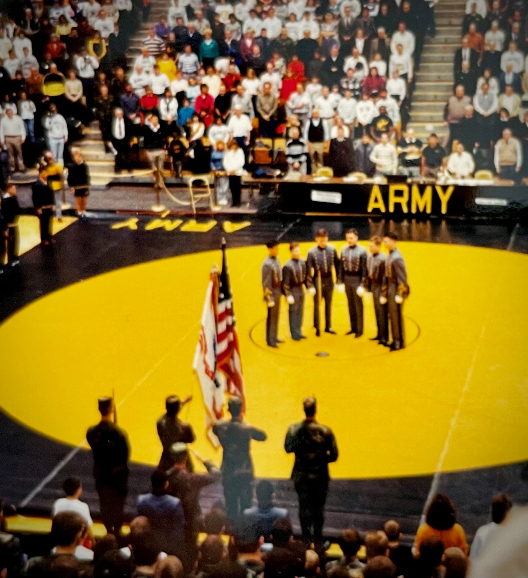 Six Pack honoring America with the National Anthem in 1990