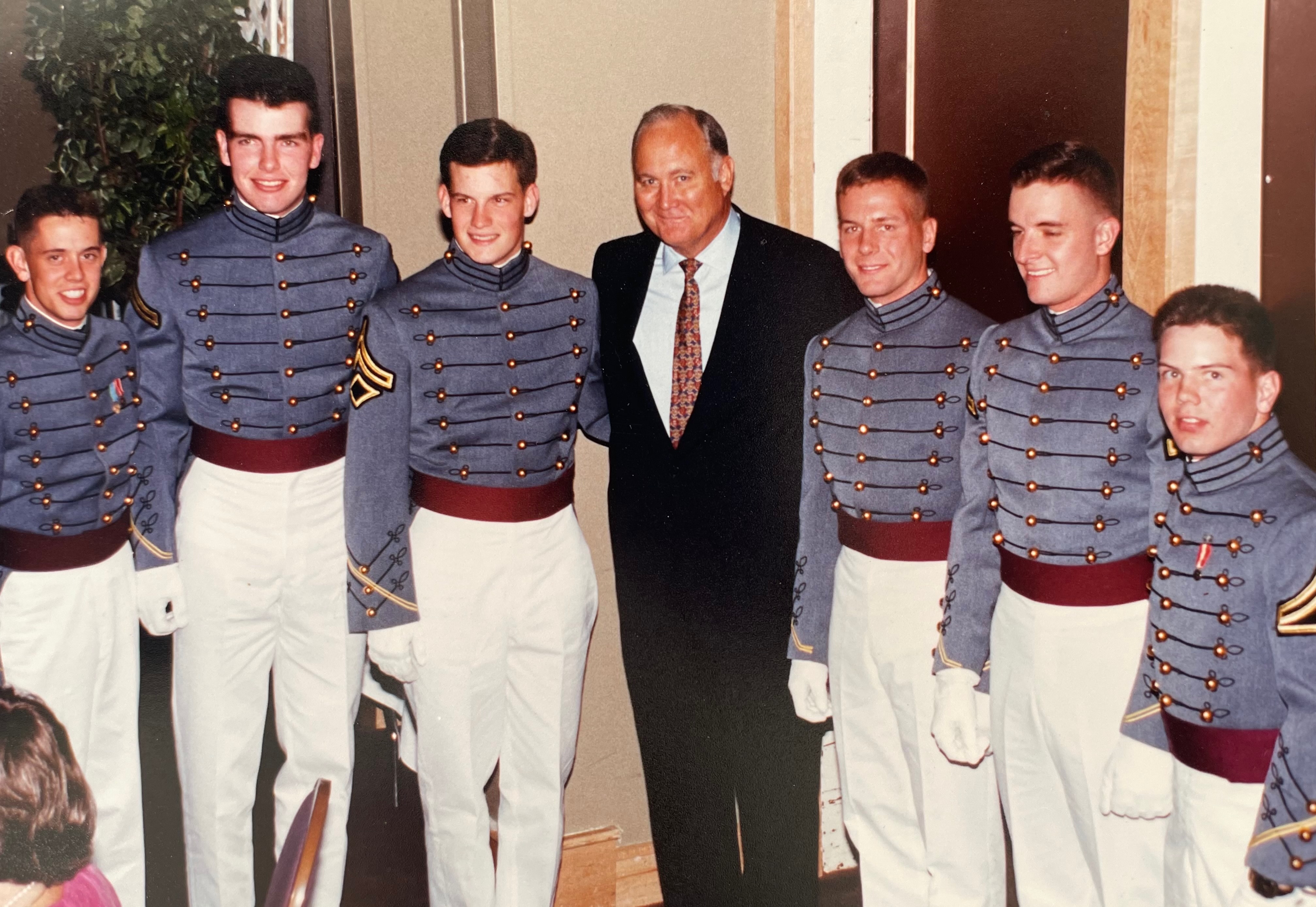 Six Pack with General Norman Schwarzkopf in 1991
